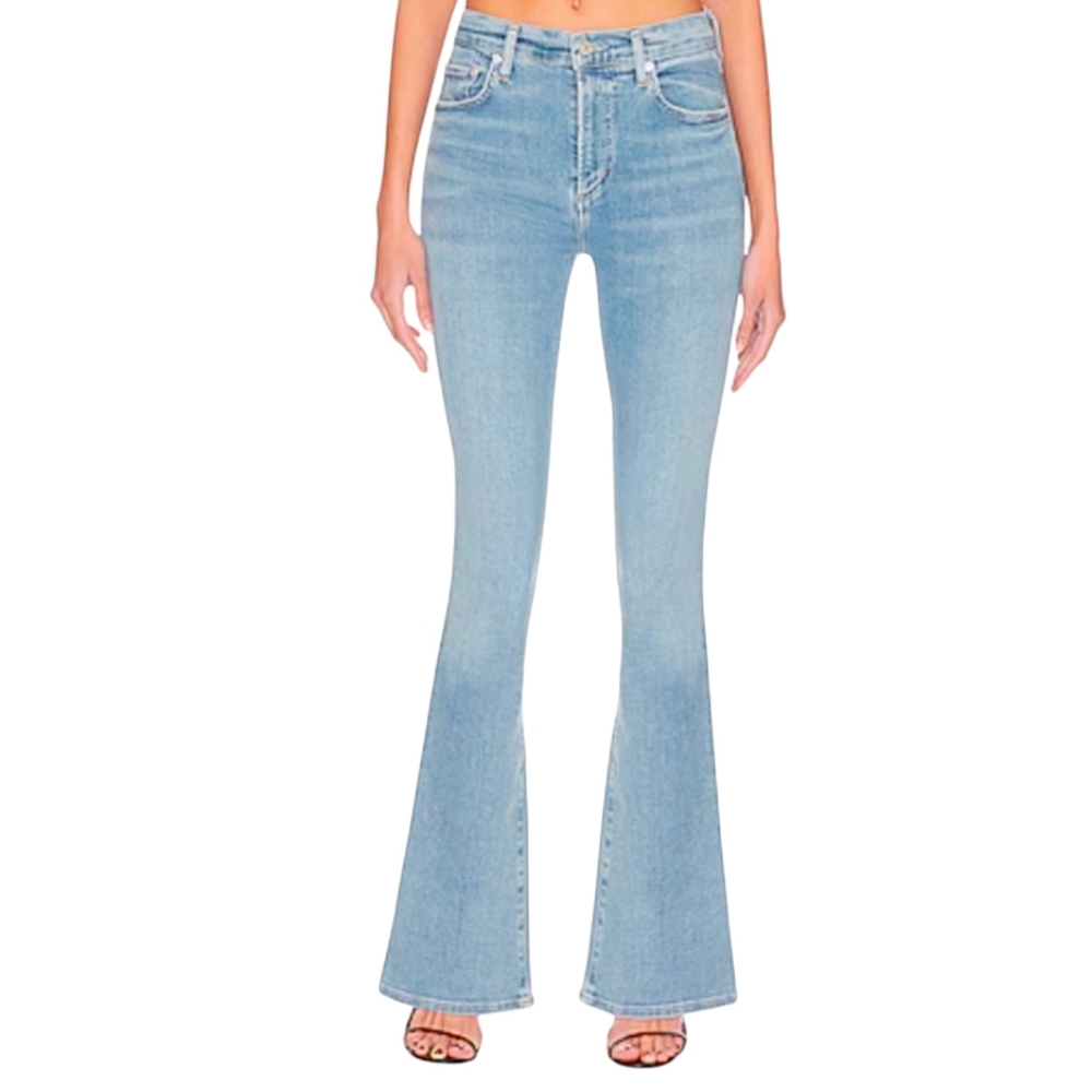 Citizen Of Humanity Lilah High Rise Boot Cut Light Wash Jean Sz 28